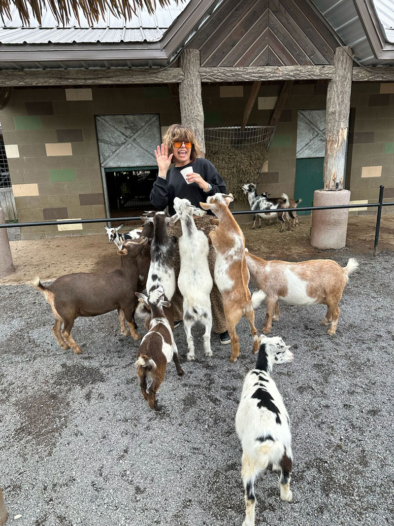 The Guest Program, coordinated by Phoebe Jenkins, appeared to be a lot of fun.