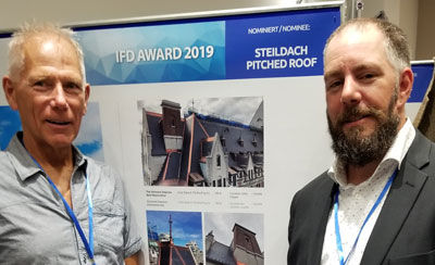 Grist Slate and Tile placed as a finalist in the steep slope category with the incredible Fairmont Empress roof restoration in Canada: