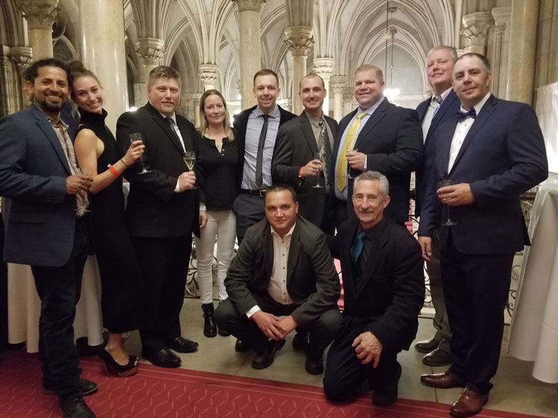 The Slate Roofing Contractors Association of North America Inc. was at the International Federation for the Roofing Trades (IFD) Congress in Vienna, Austria in 2017.