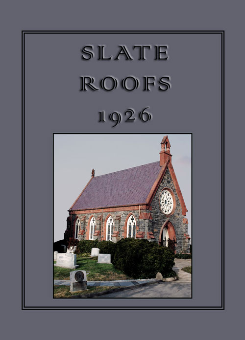 Slate Roofs 1926